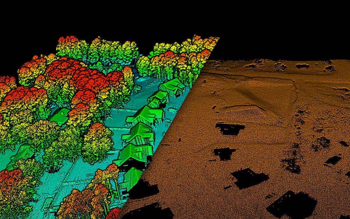 Digital surface model processing sample